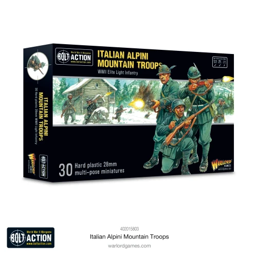 Bolt Action: Italians - Alpini Mountain Troops