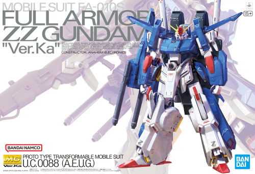 1/100 MG Full Armor ZZ Gundam ver. Ka "Mobile Suit Gundam ZZ"