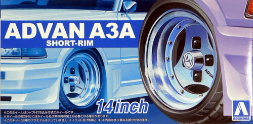 1/24 ADVAN A3A Short rim 14 inch