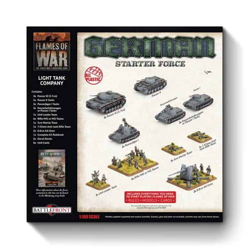 15mm German Light Tank Company - GEAB29