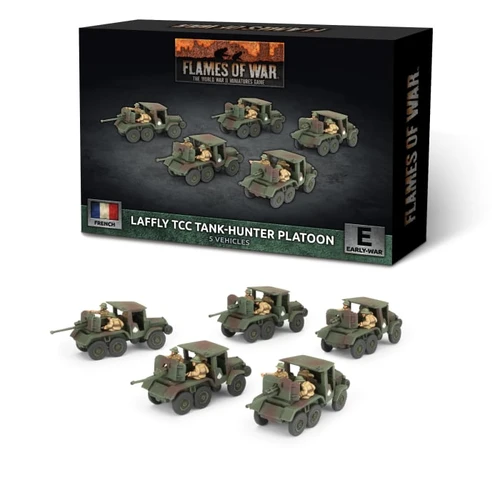 15mm Laffly W15 TCC SP Anti-tank Platoon - FRX19