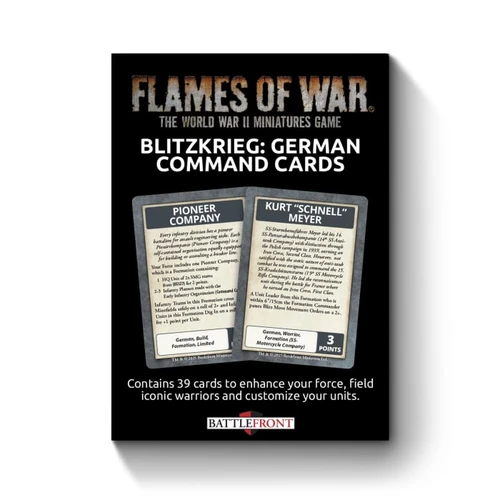 Blitzkrieg German Command Cards - FW281GC