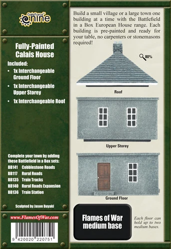 Battlefield in a Box: European: House - Calais - BB151