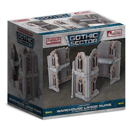 BB734 - Gothic Sector: Castograd Warehouse Big Ruins