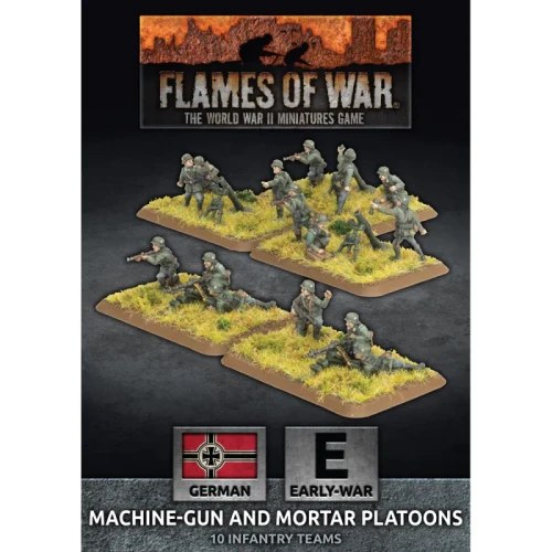 15mm German HMG and Mortar Platoons - GBX203