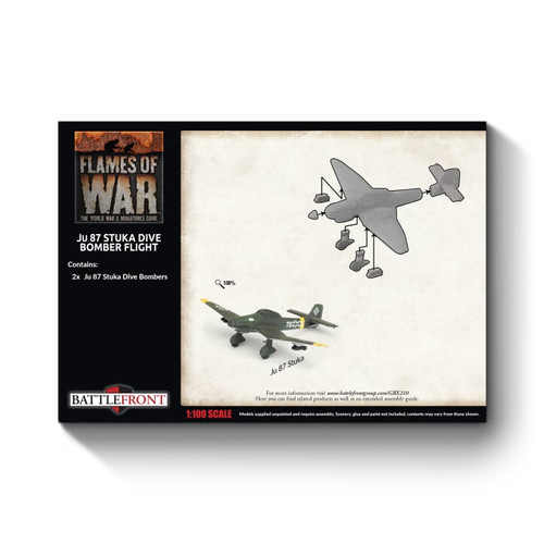 15mm Ju 87 Stuka Dive Bomber Flight - GBX210