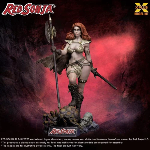 1/8 Scale Red Sonja Plastic Model Kit