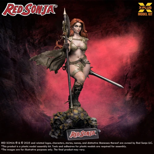 1/8 Scale Red Sonja Plastic Model Kit