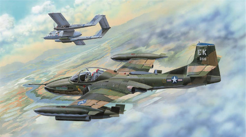 1/48 A-37B Dragonfly Light Ground-Attack Aircraft - 02889