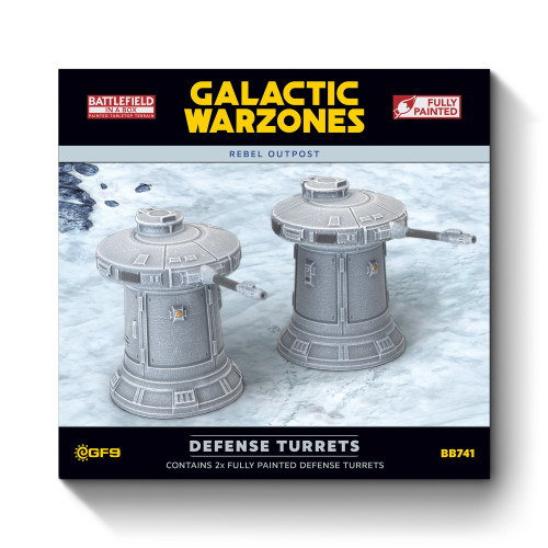 Galactic Warzones: Rebel Outpost - Defense  Turrets (x2) - BB741