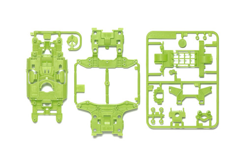 JR MS Chassis Set Yellow/Green