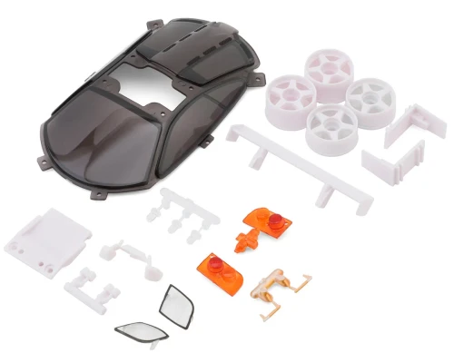 Mini-Z MR-03 McLaren F1 LM Body w/Wheels (Unpainted)