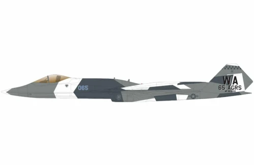 F-23 "Su-57 1/72 Die Cast Model - HA2852 Aggressor Scheme" Blue 054, 65th AGRS, Nellis AFB (what if scheme)