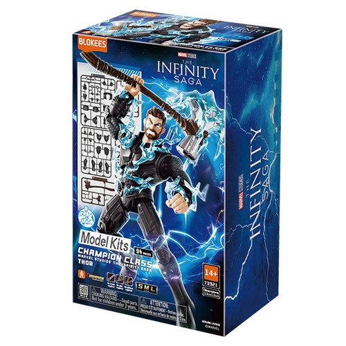 Marvel Blokees: 5.3-inch Champion Class Model Kit- CC02 Infinity SAGA Thor
