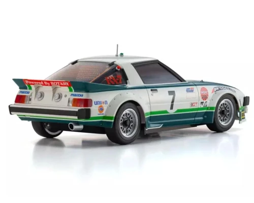 MINI-Z: RWD - MR-04 1979 Mazda Savanna RX-7 Body (Green/White), Readyset