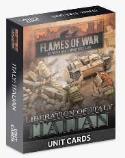 Liberation Of Italy: Italian Unit Card Pack