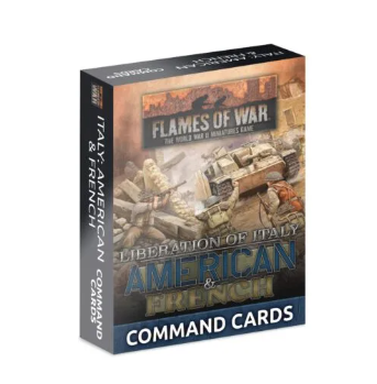 Liberation Of Italy: American Command Card Pack
