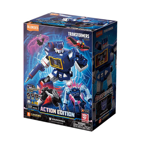 Transformers: 8-inch Action Light Up Model Kit- AE03 Soundwave
