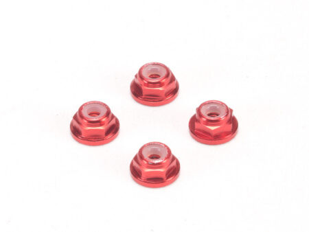 Aluminum 2mm Wheel Lock Nut - Pink