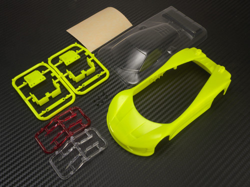 Mini-Z Concept C9 ABS Car Body Kit Yellow