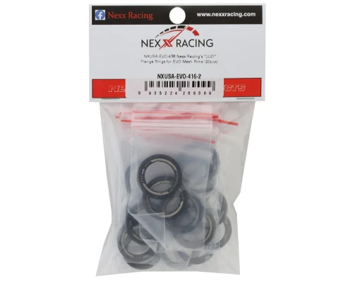 Mini-Z "JUD" EVO Mesh Flange Wheel Rings Set (21.4-23.2) (20)