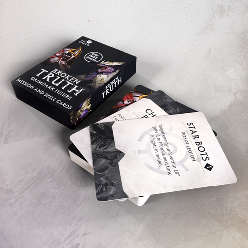 [PREORDER] Grimdark Future: Mission & Spell Cards Set