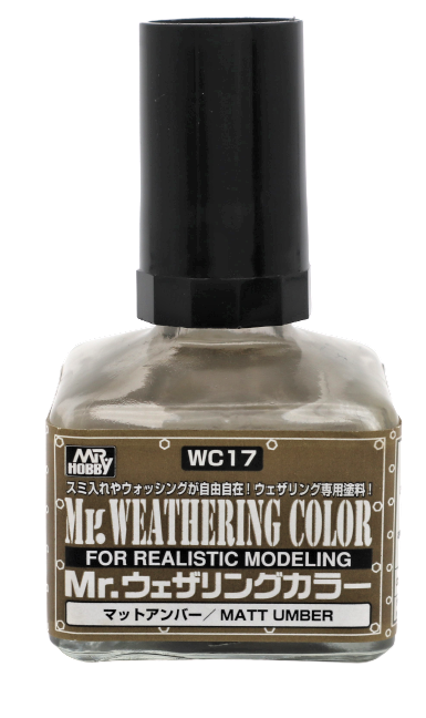 WC17 - Mr. Hobby Weathering Color: Matte Umber