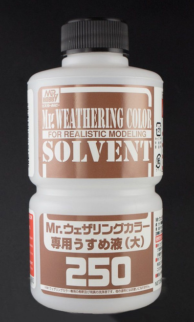 WCT102 - Mr. Hobby Weathering Color: Solvent 250ml
