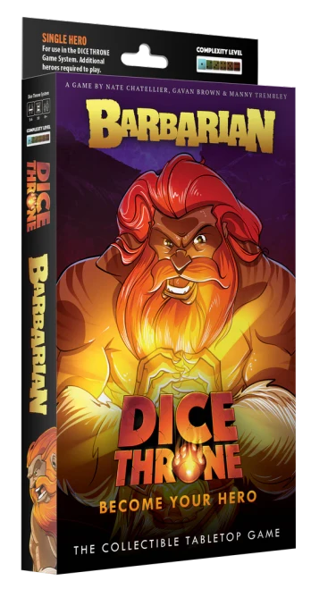 DICE THRONE HERO PACK - BARBARIAN (6)
