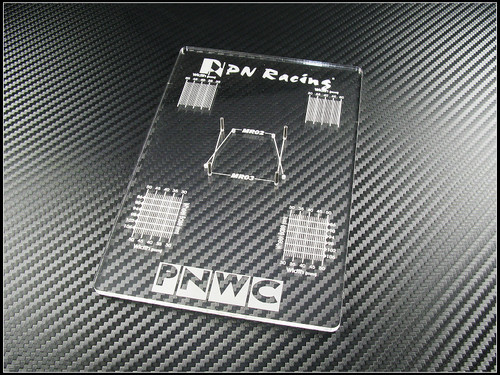 Mini-Z MR02/MR03 PNR2.5 V4 Setup Board