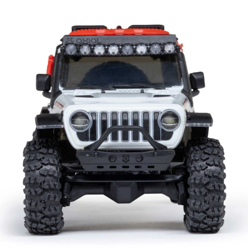1/30 SCX30 Jeep Wrangler JLU 4X4 RTR Brushed Rock Crawler, White