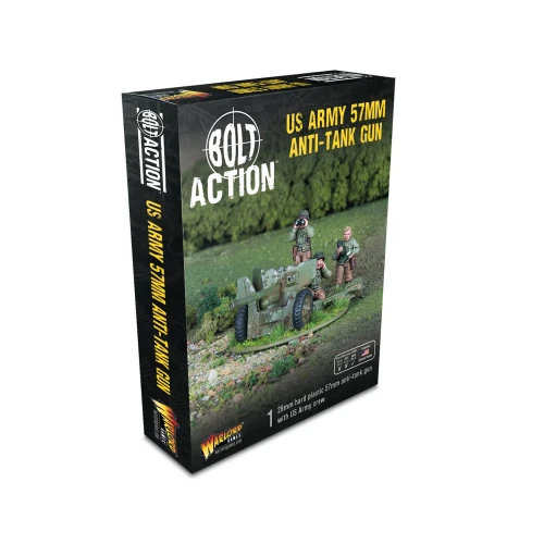 Bolt Action: Americans - US 57mm anti-tank gun (plastic)