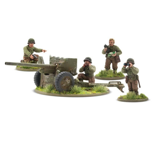 Bolt Action: Americans - US 57mm anti-tank gun (plastic)