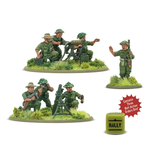 Bolt Action: British - Gurkha Heavy Weapons platoon
