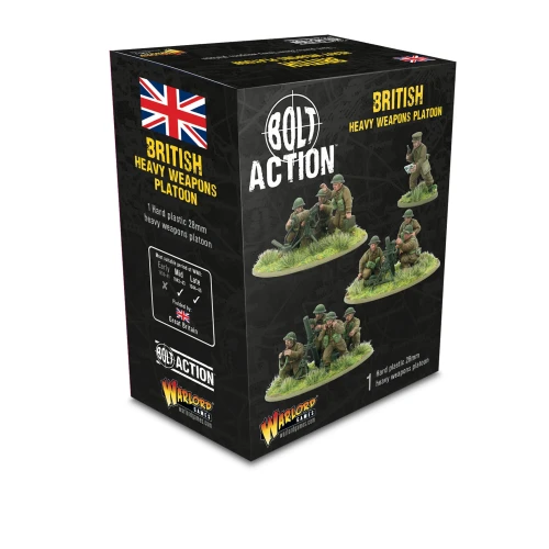 Bolt Action: British - Heavy weapons platoon (plastic)