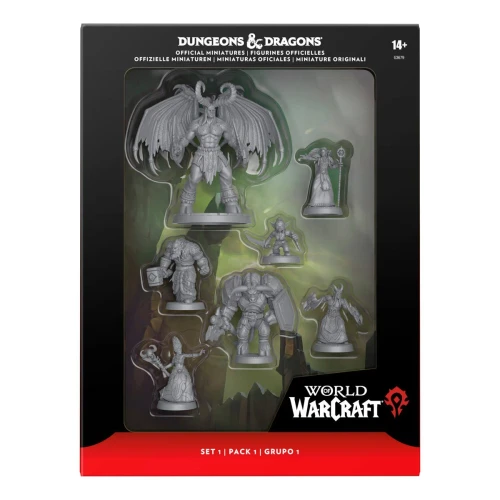 [PREORDER] Dungeons & Dragons: World of Warcraft - Official Miniatures Set 1
