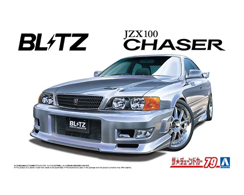 1/24 Tuned Car #79, Blitz JZX100 Chaser Tourer V '96 (Toyota)