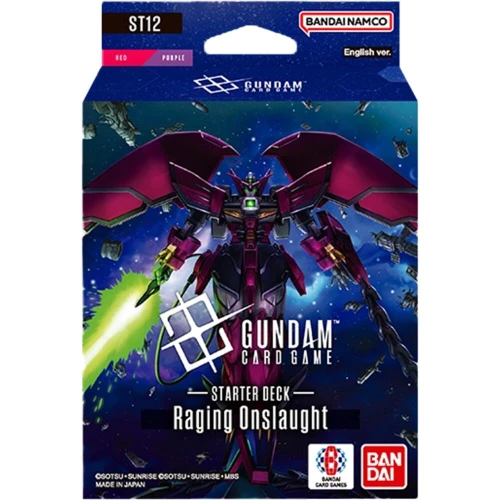Gundam Card Game: Starter Deck 12 Raging Onslaught (ST12)