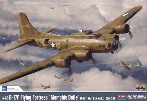 [PREORDER] 1/48 B-17F Flying Fortress "Memphis Belle" (HK Models)