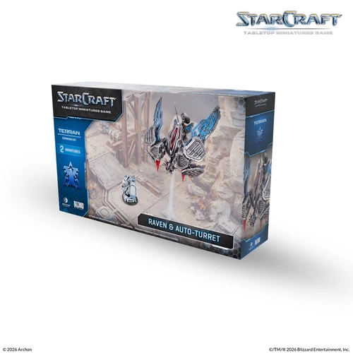 [PREORDER] StarCraft The Miniatures Game: Terran - Raven & Auto Turret