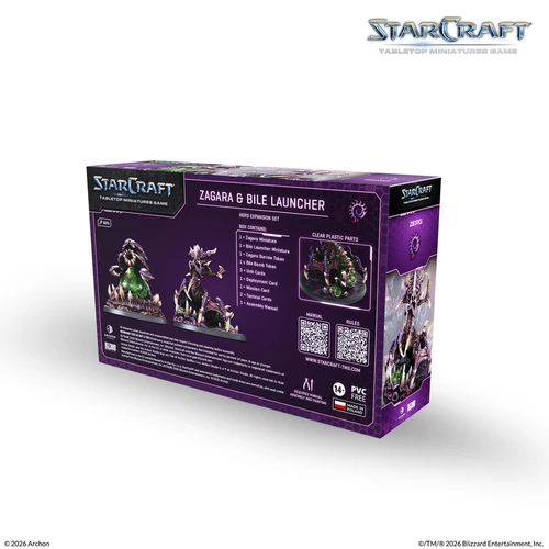 [PREORDER] StarCraft The Miniatures Game: Zerg - Zagara & Bile Launcher