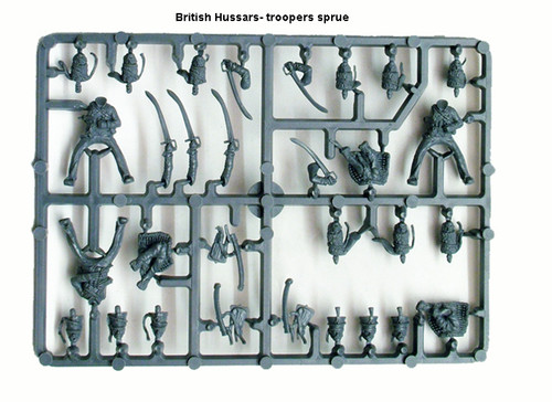 BH80 BRITISH NAPOLEONIC HUSSARS 1808 - 1815