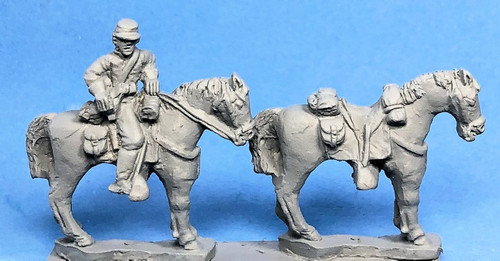 PIG020182 - Union Cavalry Horse Holders (2) and Horses (4) PIG020182 - Union Cavalry Horse Holders (2) and Horses (4)