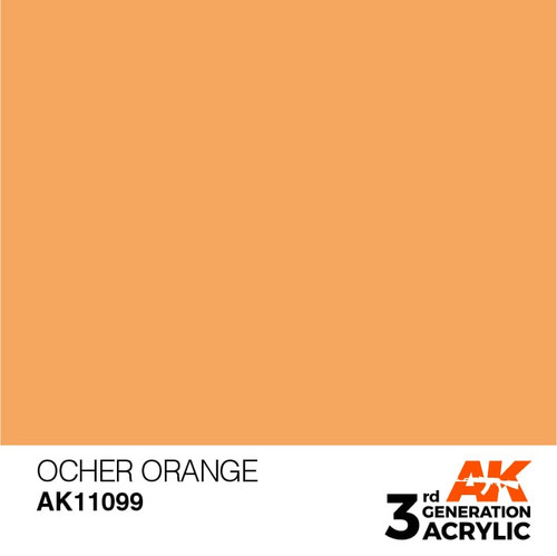 3G 099 -  Ocher Orange - AK11099 3G 099 -  Ocher Orange - AK11099