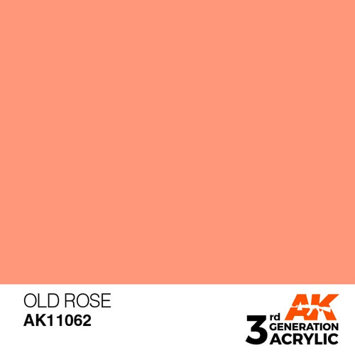 3G 062 -  Old Rose - AK11062 3G 062 -  Old Rose - AK11062
