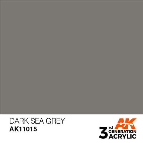3G 015 -  Dark Sea Grey - AK11015 3G 015 -  Dark Sea Grey - AK11015