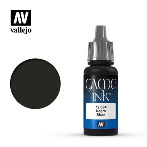 VAL72094 Game Color - Black Ink