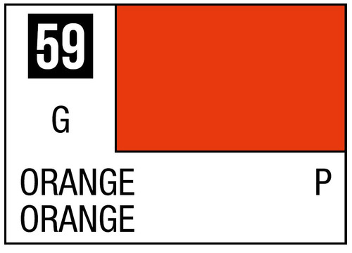 C059 Gloss Orange 10ml