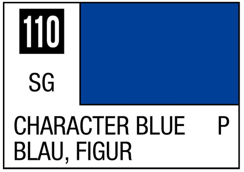 C110 Semi Gloss Character Blue 10ml