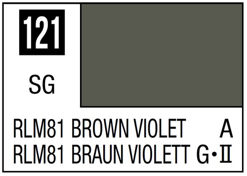 C121 Semi Gloss RLM81 Brown Violet 10ml C121 Semi Gloss RLM81 Brown Violet 10ml